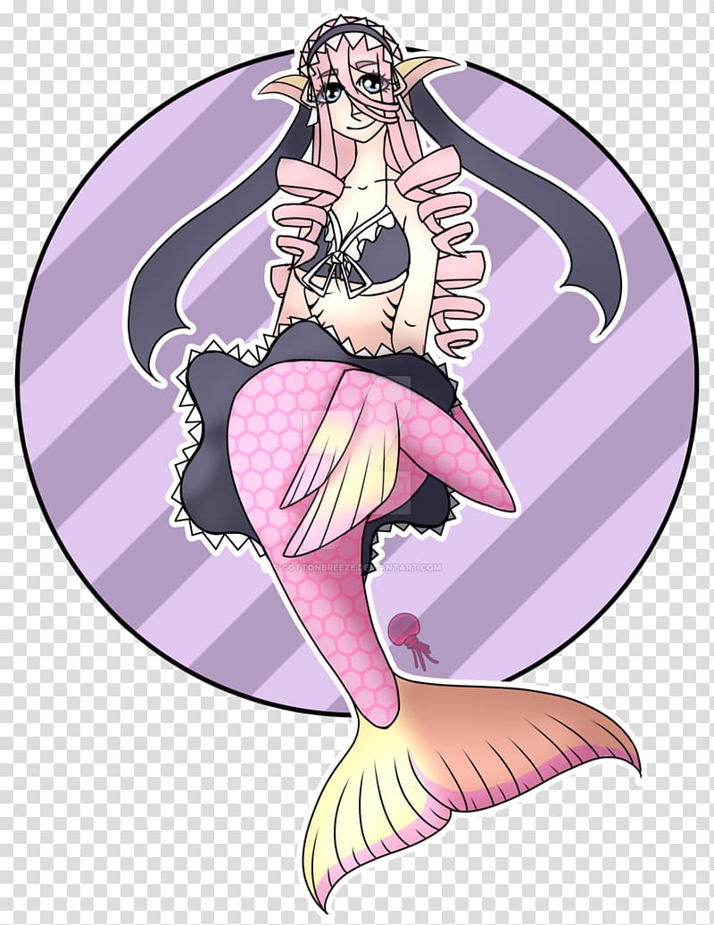 Fairy Cartoon Mermaid Muscle, flying spaghetti monster transparent background PNG clipart