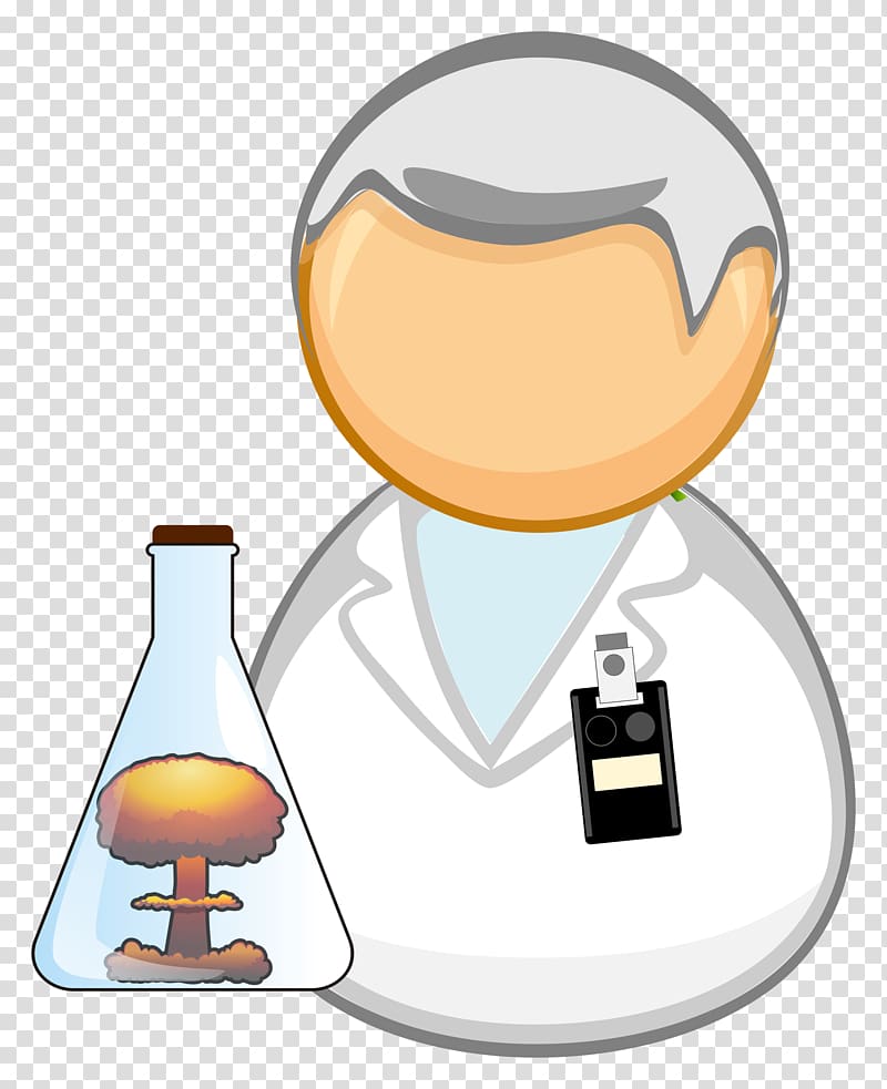 Nuclear medicine Nuclear weapon , scientist transparent background PNG clipart
