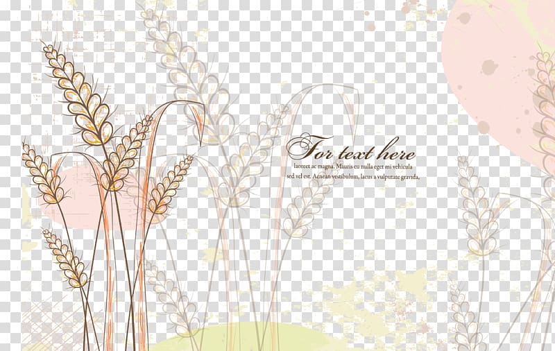 Flower, Wheat background transparent background PNG clipart
