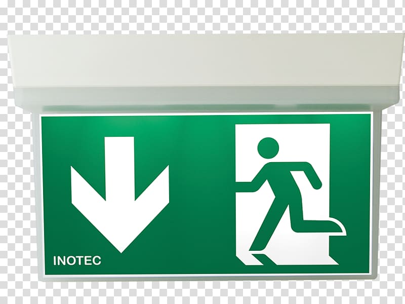 Exit sign Emergency exit Fire escape Safety, batter transparent background PNG clipart