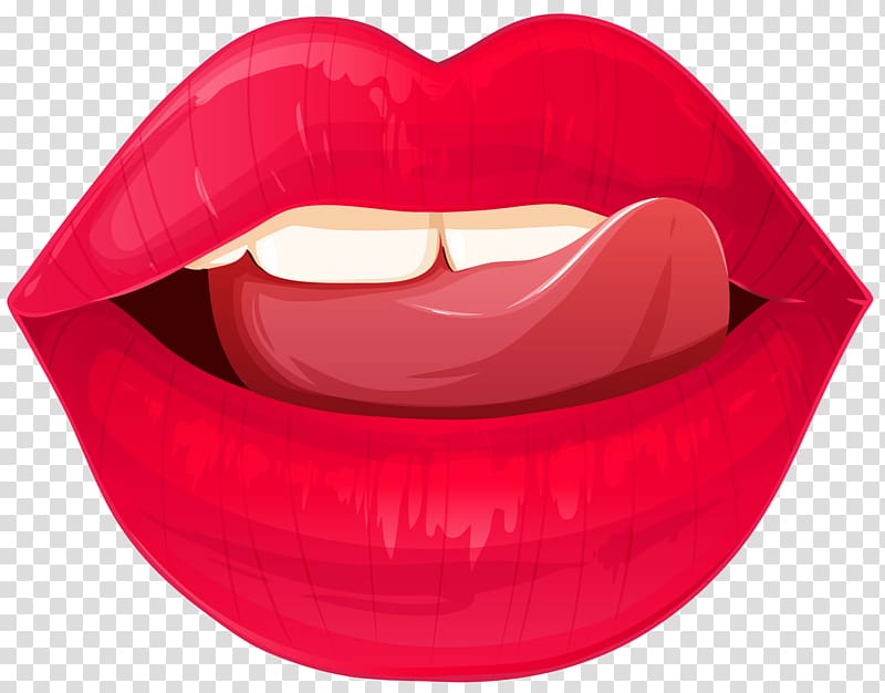 Lip Kiss , tongue transparent background PNG clipart