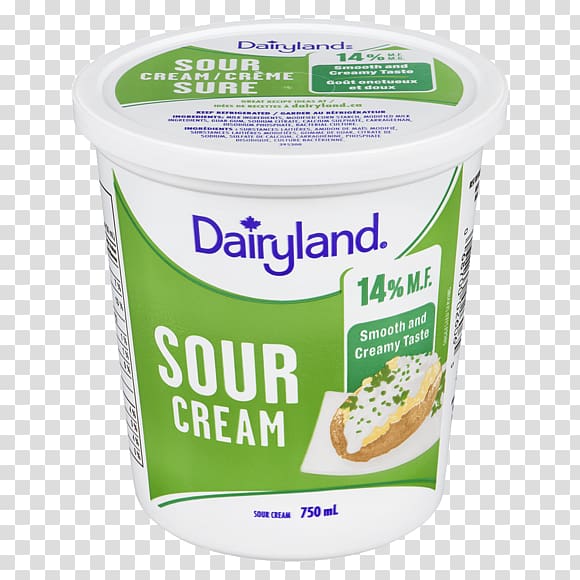 Dairyland Sour Cream Product Flavor, sour cream transparent background PNG clipart