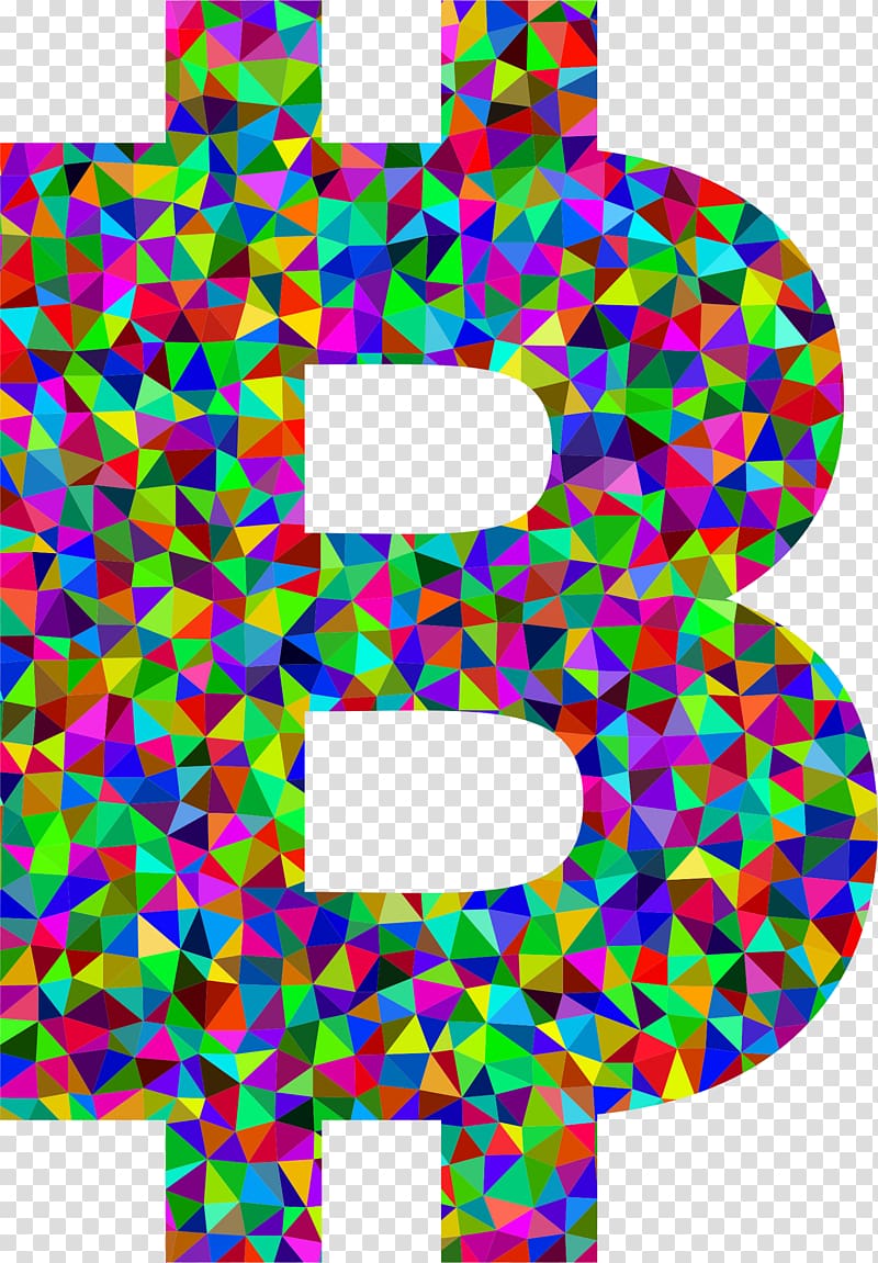Bitcoin Computer Icons Cryptocurrency Hard Fork, low poly transparent background PNG clipart