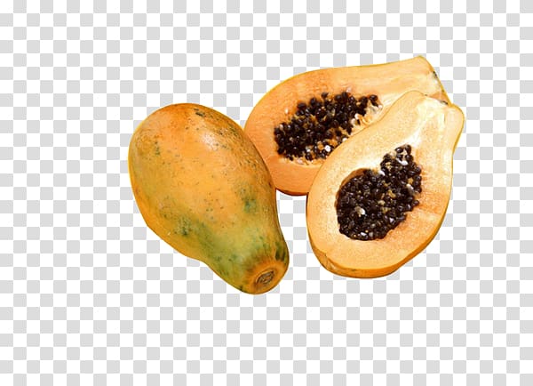 Papaya extract Fruit Papain Food, papaya transparent background PNG clipart