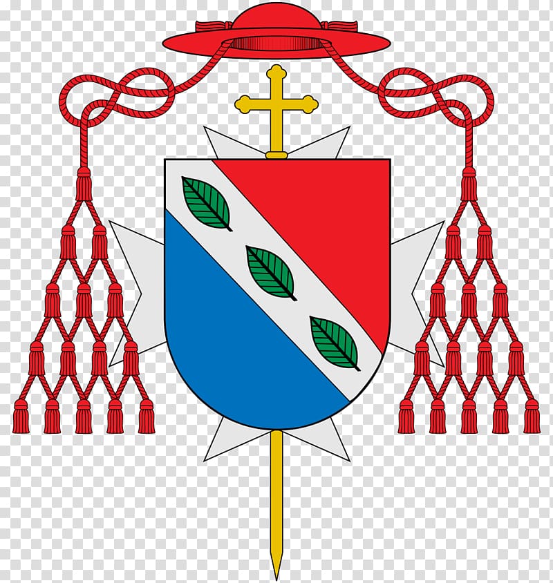 Cardinal Archbishop Papal conclave Escutcheon, Amathus transparent background PNG clipart