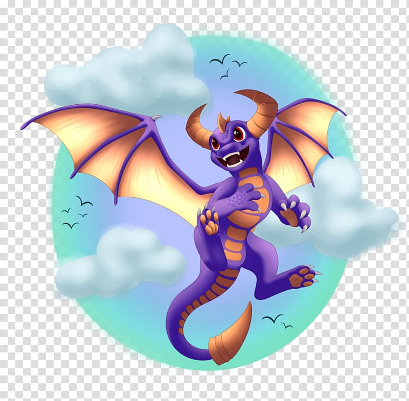 Skylanders: Spyro's Adventure Spyro the Dragon PlayStation Fan art, Playstation transparent background PNG clipart