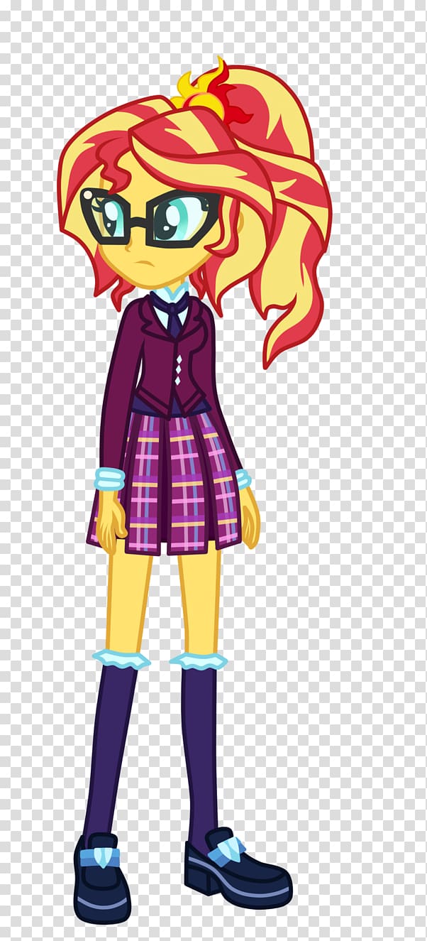 Sunset Shimmer Rainbow Dash Pony Rarity Twilight Sparkle, MLP Equestria Girls Rainbow Rocks Dolls Sing transparent background PNG clipart