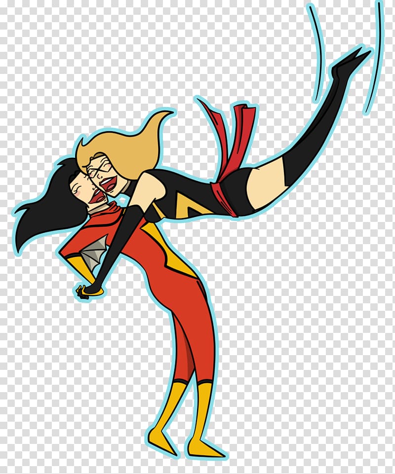 Spider-Woman Carol Danvers Female , spider woman transparent background PNG clipart