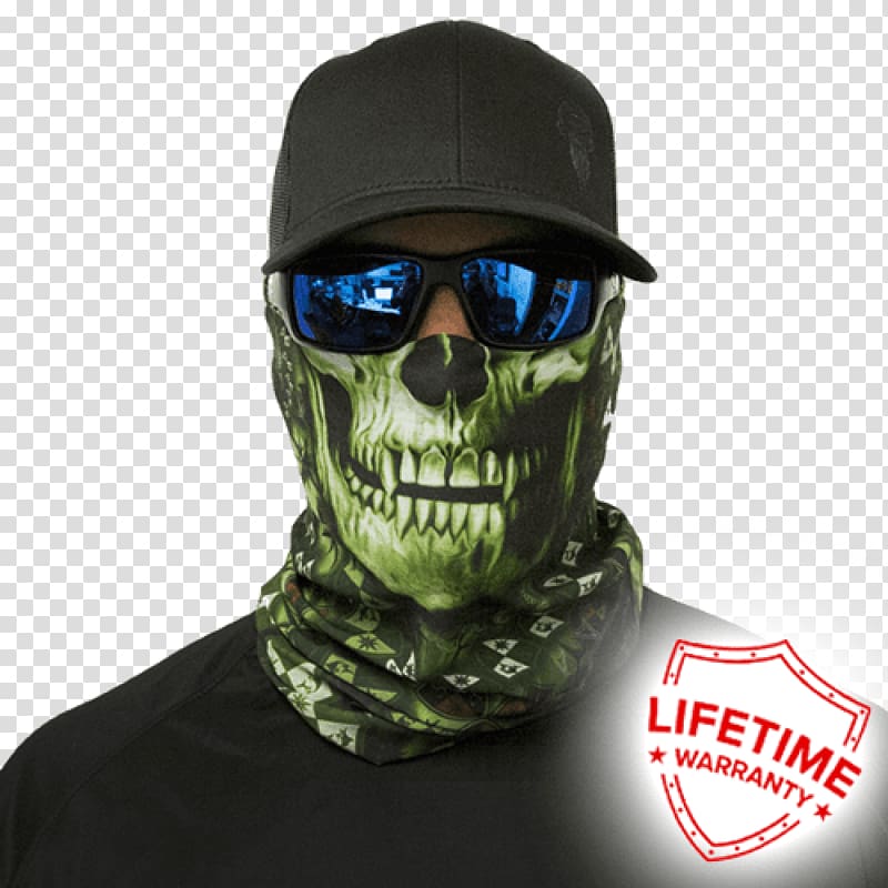 Face shield Balaclava Kerchief Neck gaiter Mask, multi-face transparent background PNG clipart