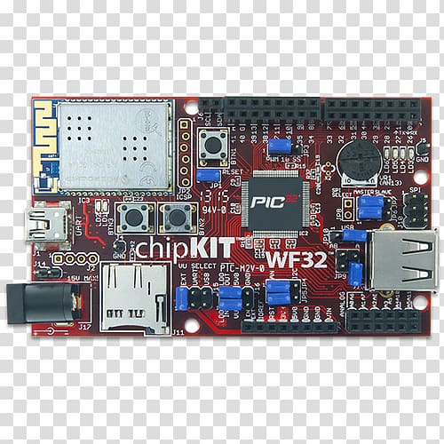 PIC microcontroller Electronics Single-board microcontroller Printed circuit board, advanced microcontroller projects transparent background PNG clipart