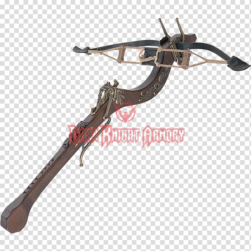 larp crossbow Firearm Weapon Slingshot, weapon transparent background PNG clipart