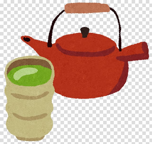 Green tea Genmaicha Teapot Sencha, green tea transparent background PNG clipart