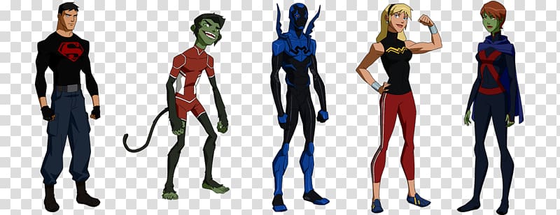 Miss Martian Beast Boy Jaime Reyes Cassandra Cain Bumblebee, Miss Martian transparent background PNG clipart