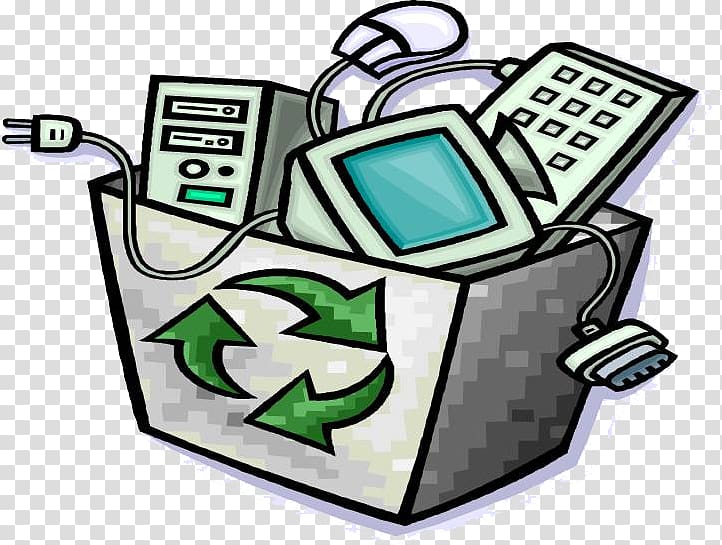Computer recycling Electronic waste Waste management, reciclaje transparent background PNG clipart