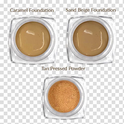 Cosmetics Foundation Natural skin care Cream Face Powder, yellow powder transparent background PNG clipart