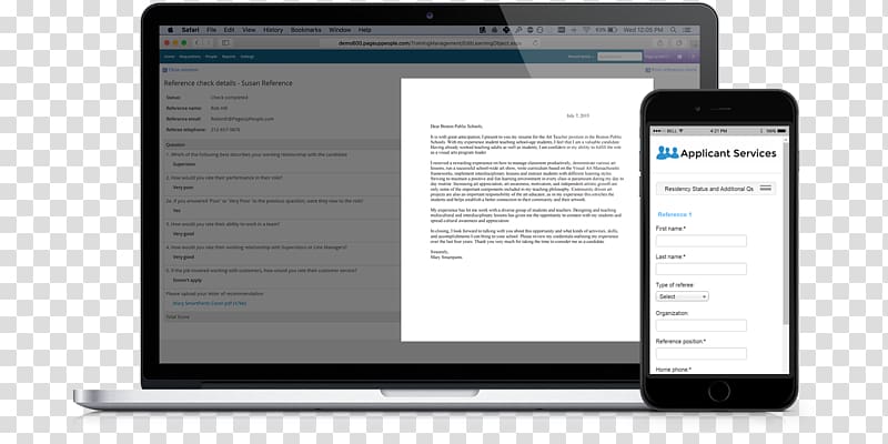 Computer program Recommendation letter Cover letter Education, Talent Management transparent background PNG clipart