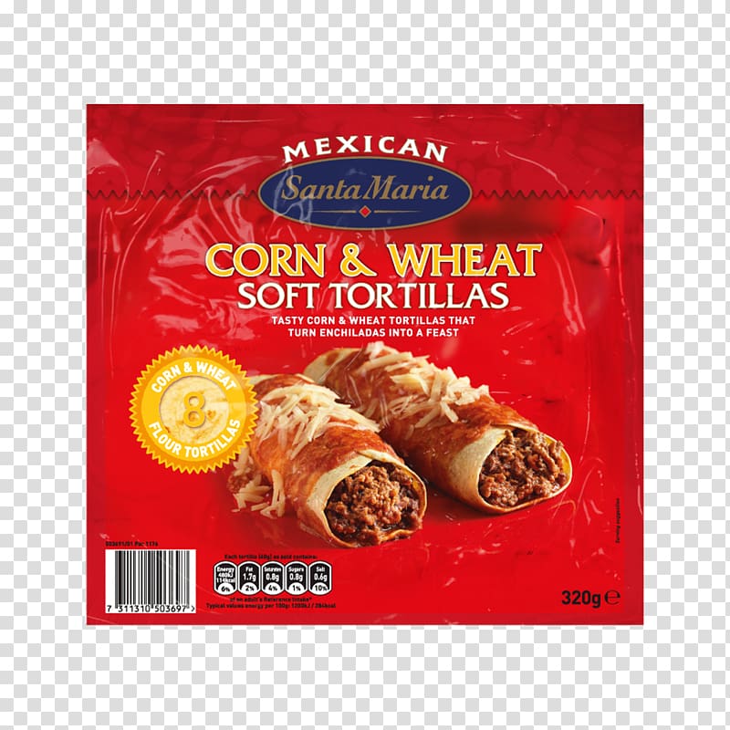 Enchilada Santa Maria Mexican cuisine Flavor, Wheat Tortilla transparent background PNG clipart