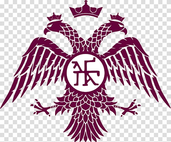 Byzantine Empire Constantinople Double-headed eagle Coat of arms Sultanate of Rum, eagle transparent background PNG clipart