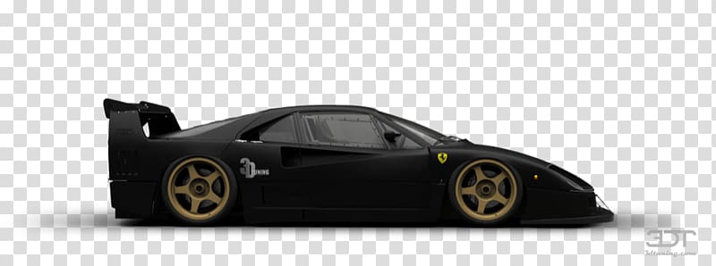 Alloy wheel Car Motor vehicle Rim, ferrari f40 transparent background PNG clipart