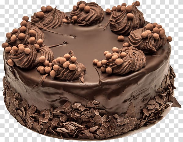 German chocolate cake Black Forest gateau Birthday cake Fudge cake, chocolate cake transparent background PNG clipart