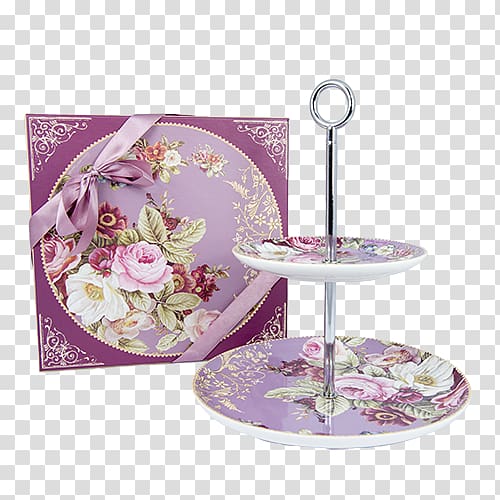 Plate Pl Kubek Z Zaparzaczem Burgund Rose Tea Stationery, cake plate transparent background PNG clipart