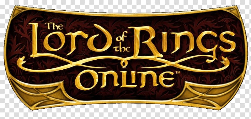 The Lord of the Rings Online Font Logo, lord of the rings logo transparent background PNG clipart