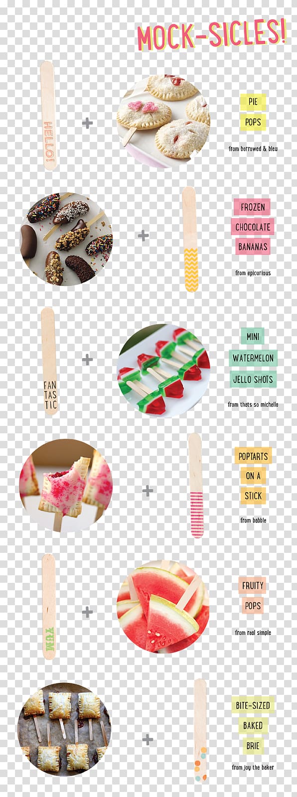 Food Tableware, popsicle stick transparent background PNG clipart