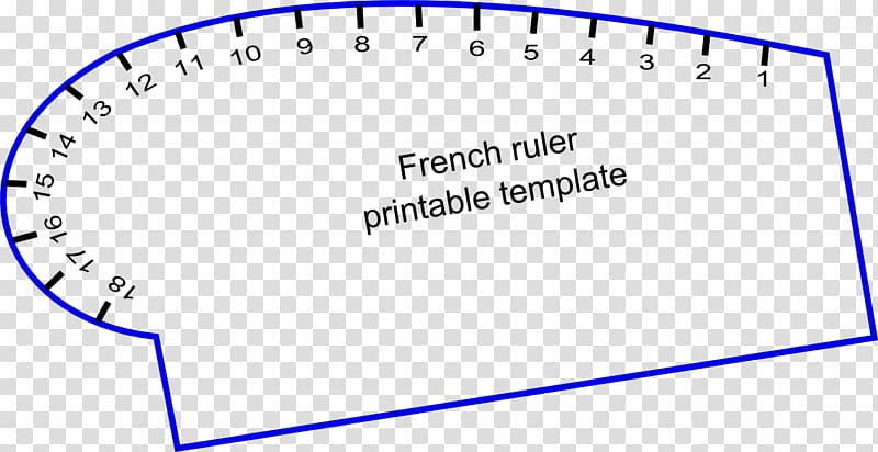 Document French curve Template Pattern, line transparent background PNG clipart