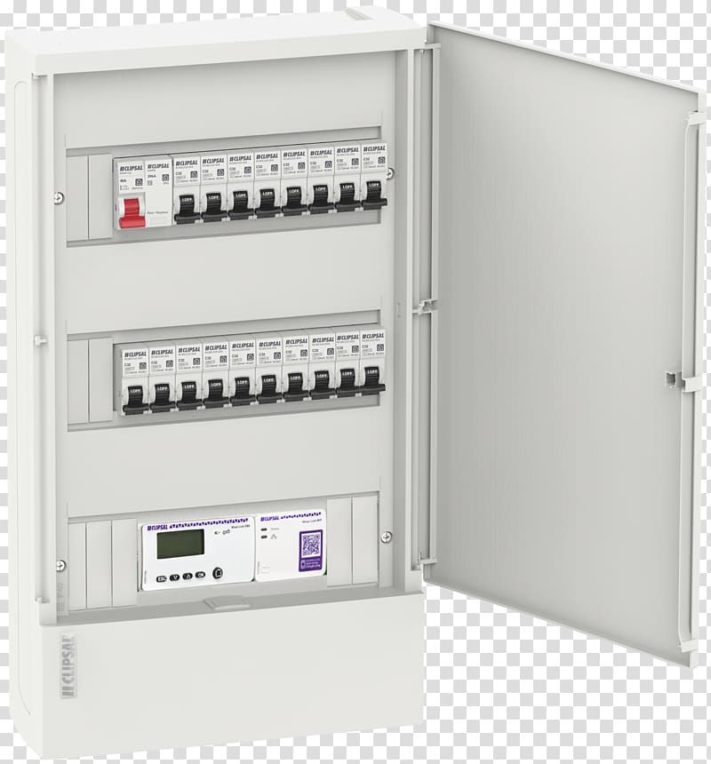 Circuit breaker Electricity Electric switchboard Distribution board Switchgear, old electric wire transparent background PNG clipart
