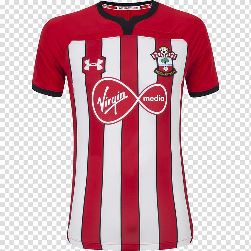 2018–19 Southampton F.C. season T-shirt 2018–19 Premier League St Mary\'s Stadium, T-shirt transparent background PNG clipart