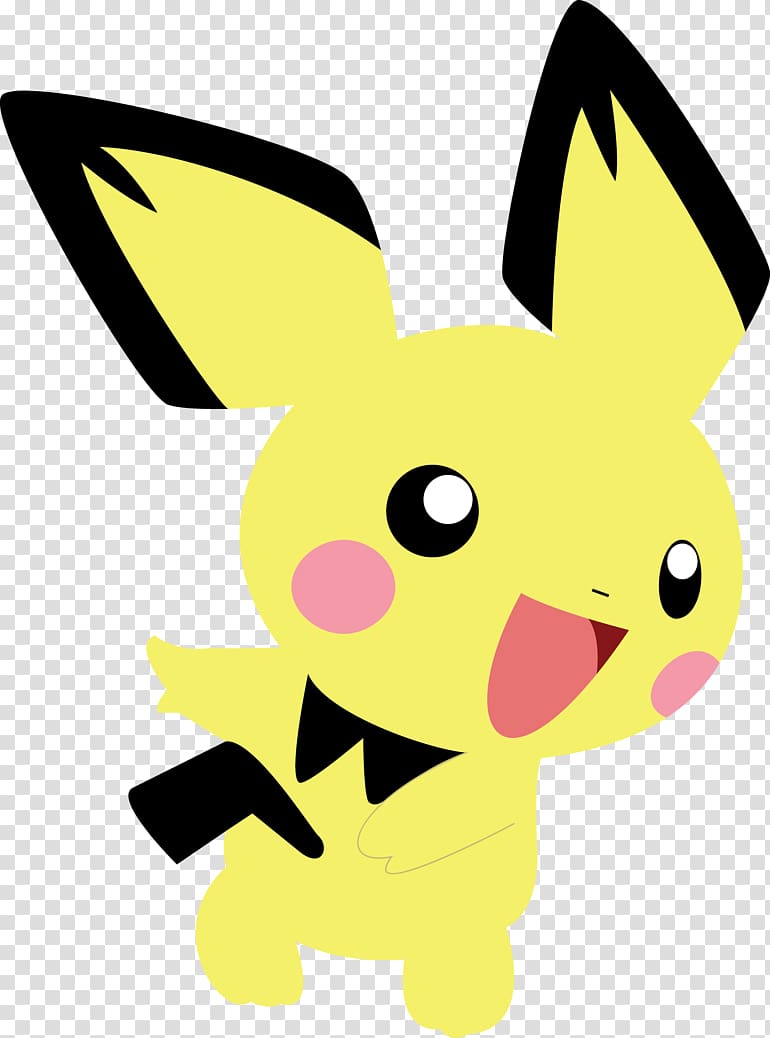 Pichu Pikachu Pokémon , pikachu transparent background PNG clipart