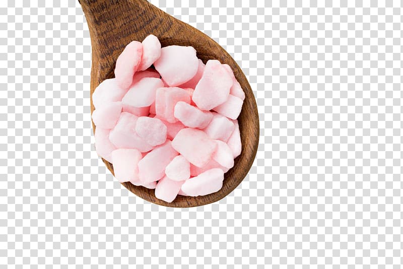 Crisp Sea salt Himalayan salt, Pink salt transparent background PNG clipart