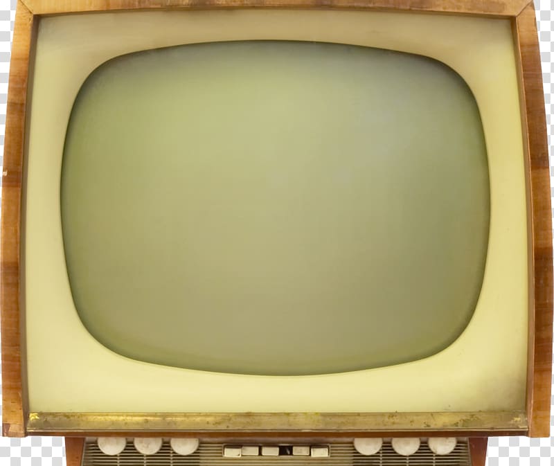 Television set Television show, Black and white TV transparent background PNG clipart
