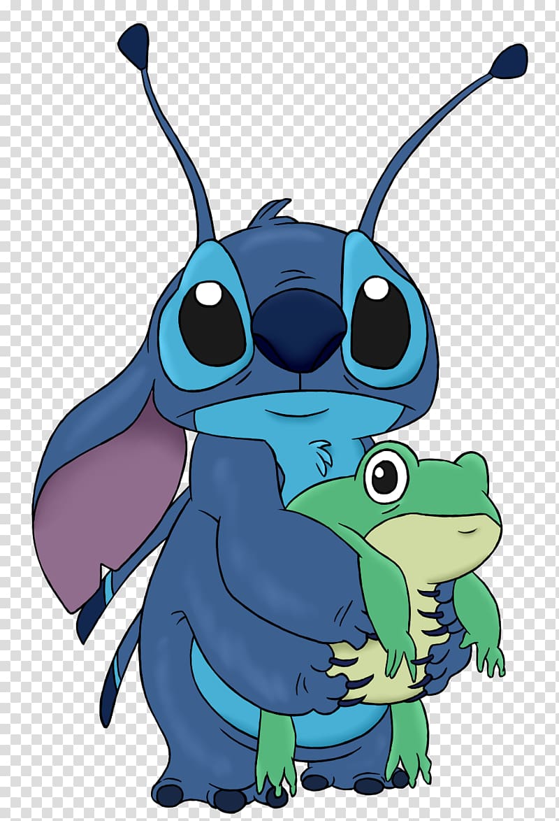 Disney Stitch And Frog Drawings