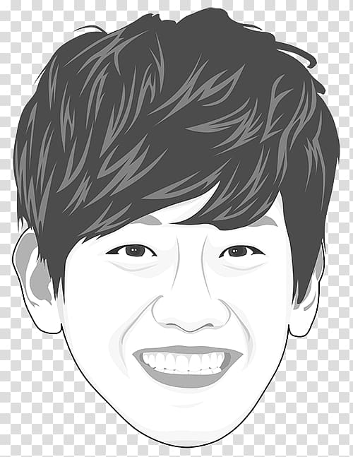 EXO Caricature South Korea Cartoon K-pop, Beakhyun transparent background PNG clipart