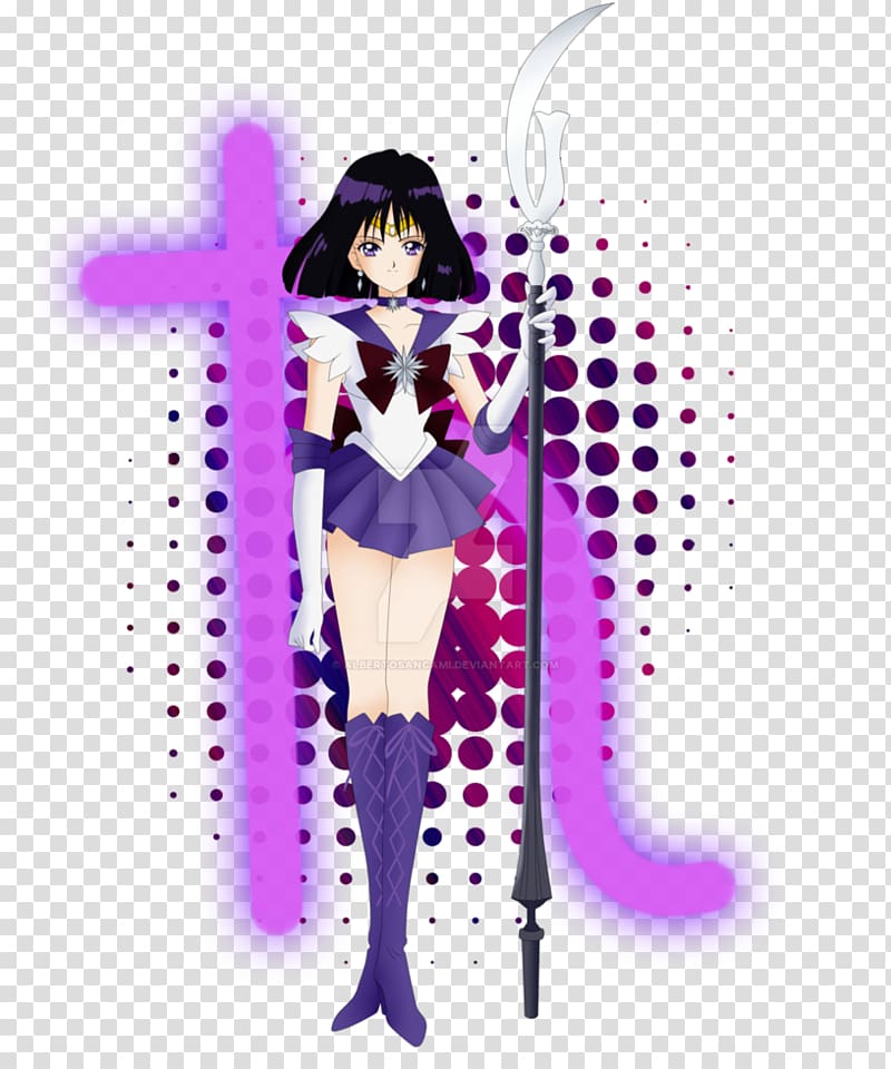 Sailor Saturn Sailor Moon Anime Manga, Sailor Saturn transparent background PNG clipart