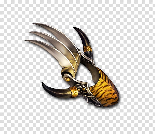 Granblue Fantasy Weapon Claw Tiger Fang Tiger Corporation, weapon  transparent background PNG clipart