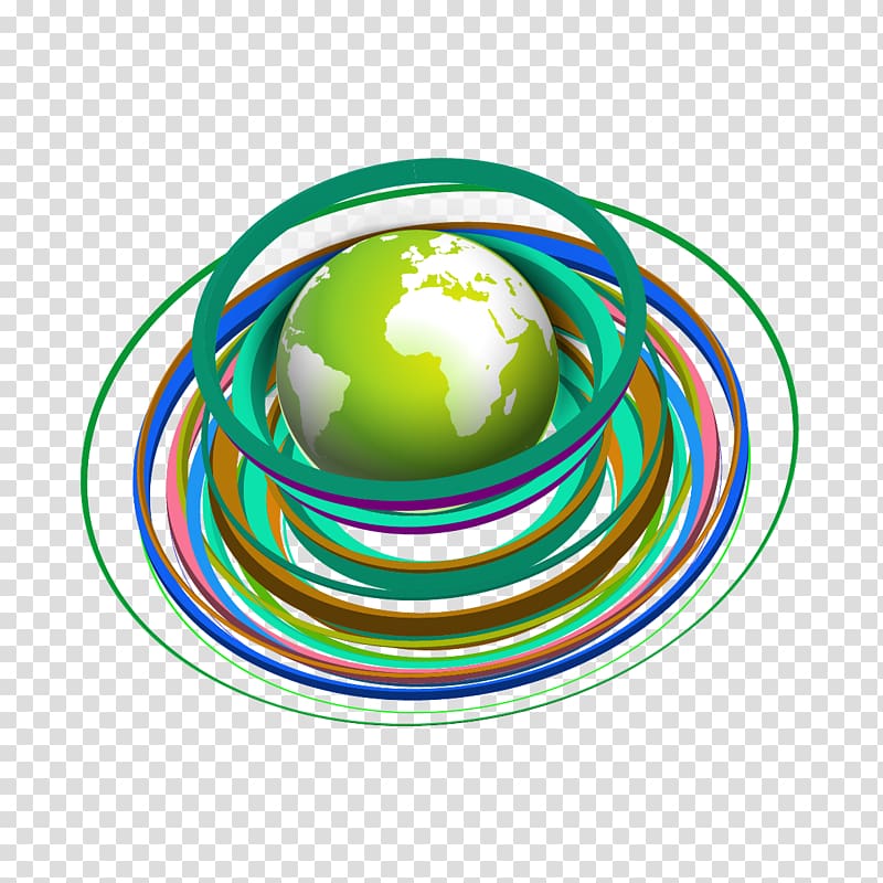 Earth Adobe Illustrator Electromagnetic coil, Color coil and Earth transparent background PNG clipart