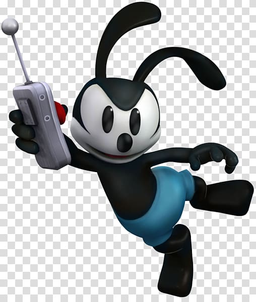 Epic Mickey 2: The Power of Two Oswald the Lucky Rabbit Mickey Mouse Minnie Mouse, oswald the lucky rabbit transparent background PNG clipart
