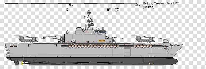 Heavy cruiser Guided missile destroyer Amphibious warfare ship Submarine chaser Missile boat, Amphibious Transport Dock transparent background PNG clipart