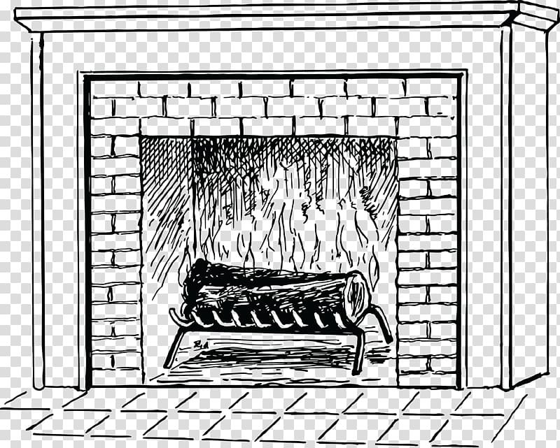 Coloring book Fireplace Drawing Ausmalbild, fire extinguisher black and white transparent background PNG clipart