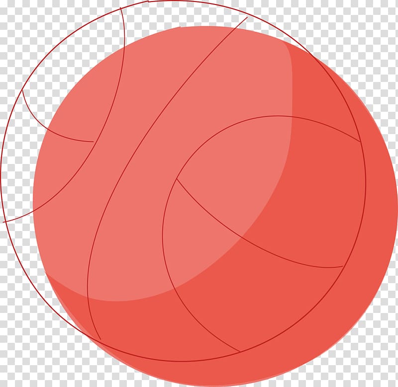 Circle Volleyball, volleyball transparent background PNG clipart