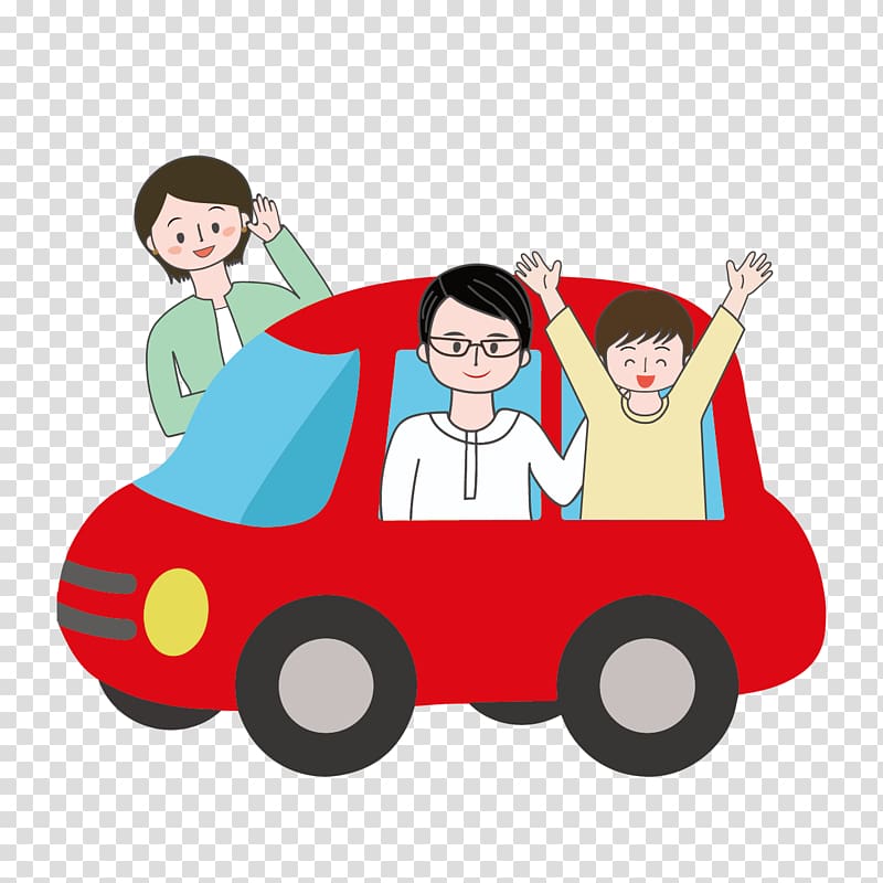 Car Golden Week Toddler , FAMILY IN CAR transparent background PNG clipart