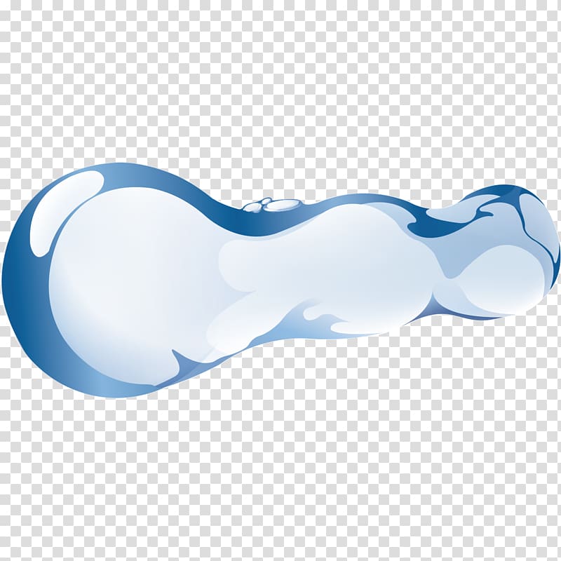 Drop, Large blue water drop transparent background PNG clipart