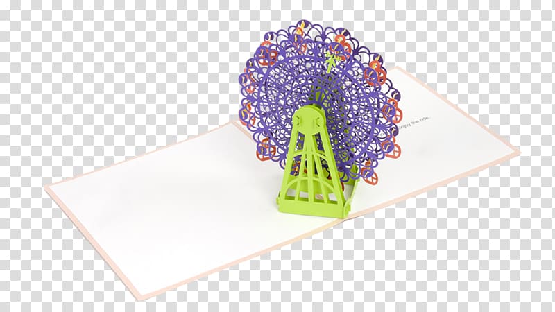 Paper Pop Cards Pop-up book Ferris wheel, ferris wheel transparent background PNG clipart