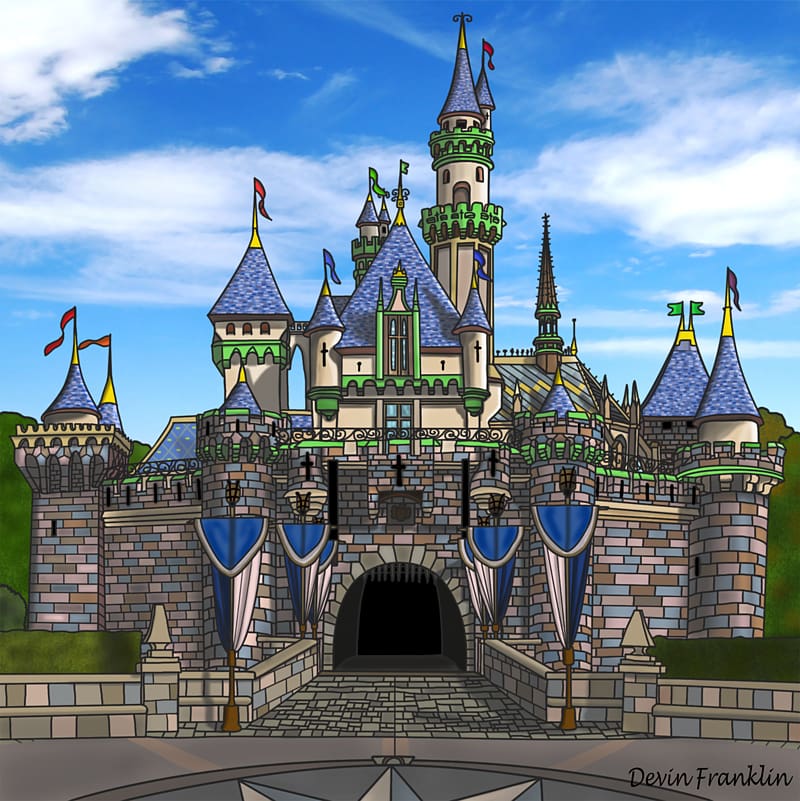 Sleeping Beauty Castle Disneyland Cinderella Castle , Castle transparent background PNG clipart