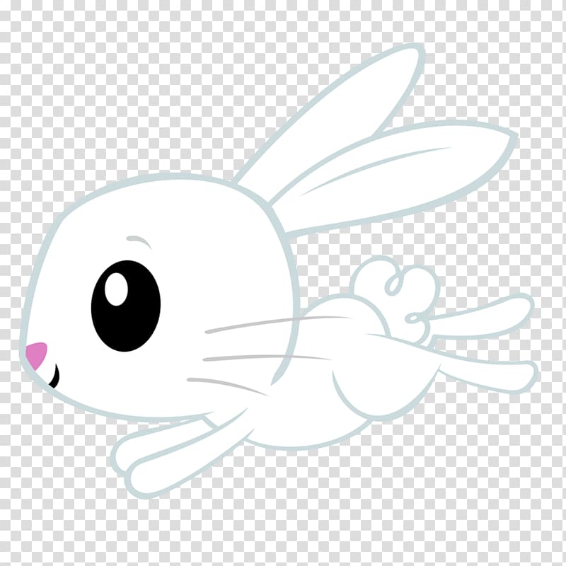 Pony Fluttershy Angel Bunny Pinkie Pie Twilight Sparkle, lovely rabbit transparent background PNG clipart