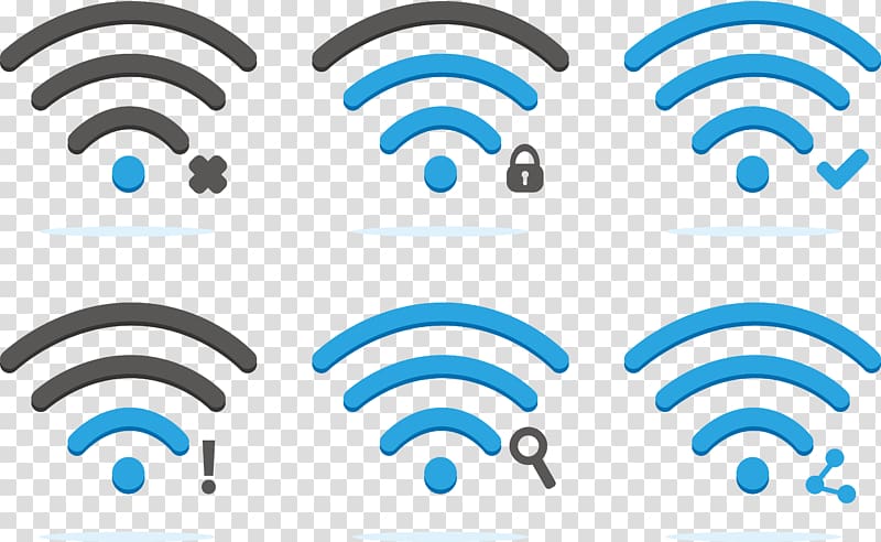 Wi-Fi Logo Wireless network Icon, creative rub network software transparent background PNG clipart