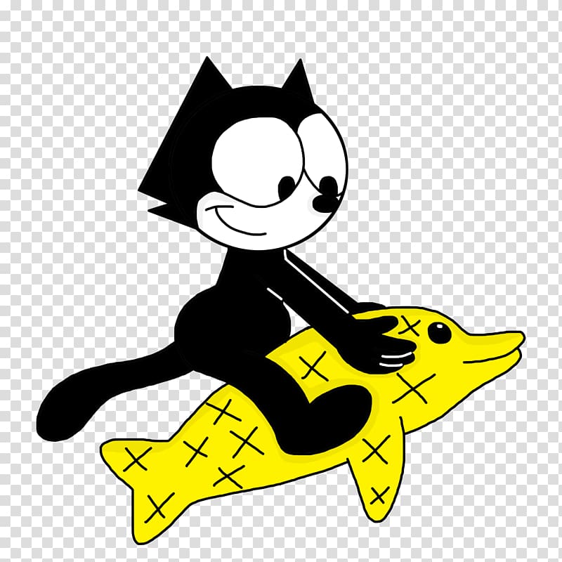 Felix the Cat Tail Cartoon Character, Cat transparent background PNG clipart