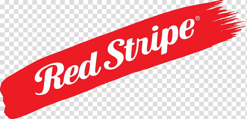 Red Stripe Beer Pale lager Jamaican cuisine, strips transparent background PNG clipart
